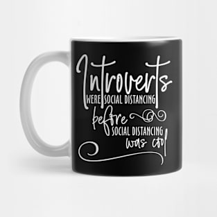 Introverts Social Distancing Mug